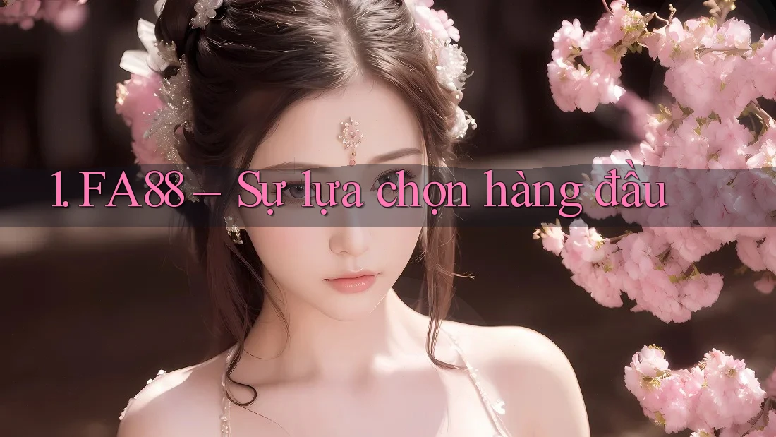 1. FA88 – Sự lựa chọn hàng đầu