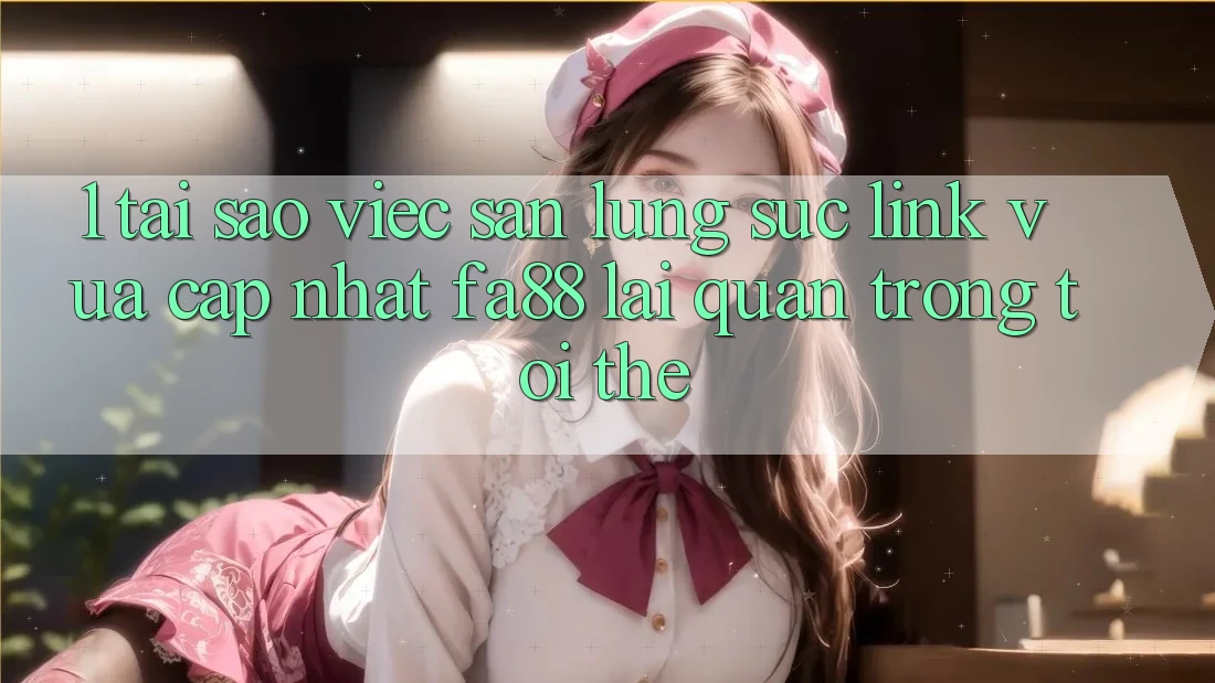 1. Tại Sao Việc Săn lùng sục Link Vừa cập nhật FA88 Lại Quan Trọng Tới Thế?