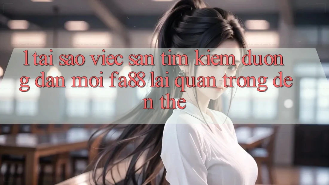 1. Tại Sao Việc Săn tìm Kiếm Đường dẫn Mới FA88 Lại Quan Trọng Đến Thế? 1. Tại Sao Việc Săn tìm Kiếm Đường dẫn Mới FA88 Lại Quan Trọng Đến Thế?