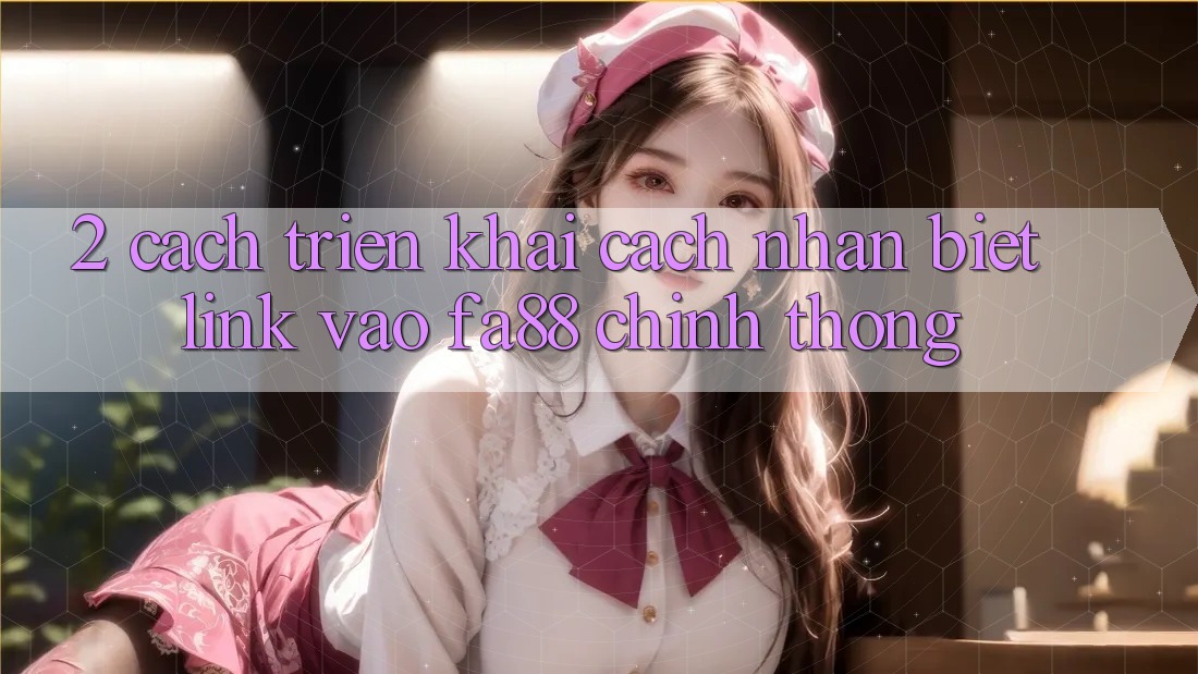 2. Cách triển khai Cách Nhận Biết Link Vào FA88 Chính Thống 2. Cách triển khai Cách Nhận Biết Link Vào FA88 Chính Thống