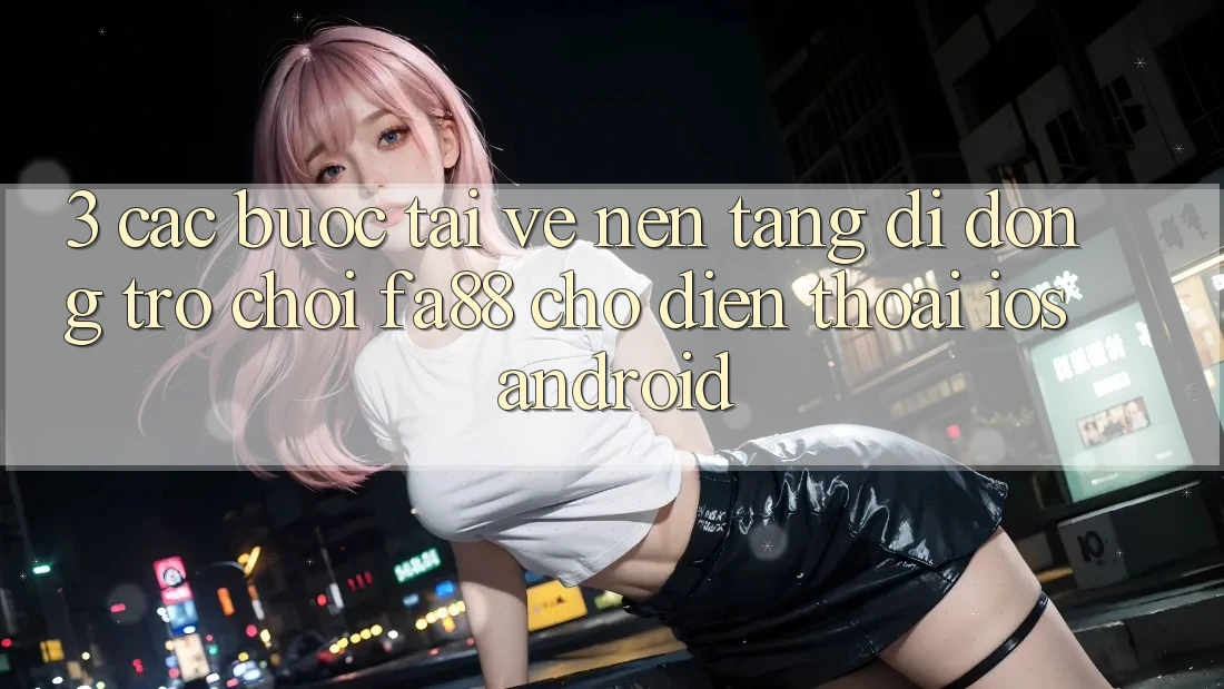 3. Các bước Tải về Nền tảng di động Trò chơi FA88 Cho Điện Thoại (iOS & Android)