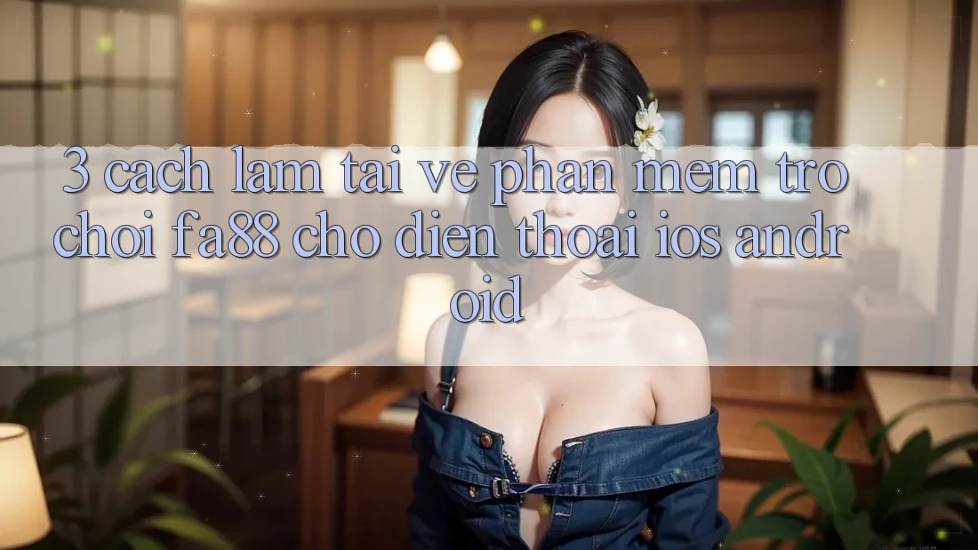 3. Cách làm Tải về Phần mềm Trò chơi FA88 Cho Điện Thoại (iOS & Android)
