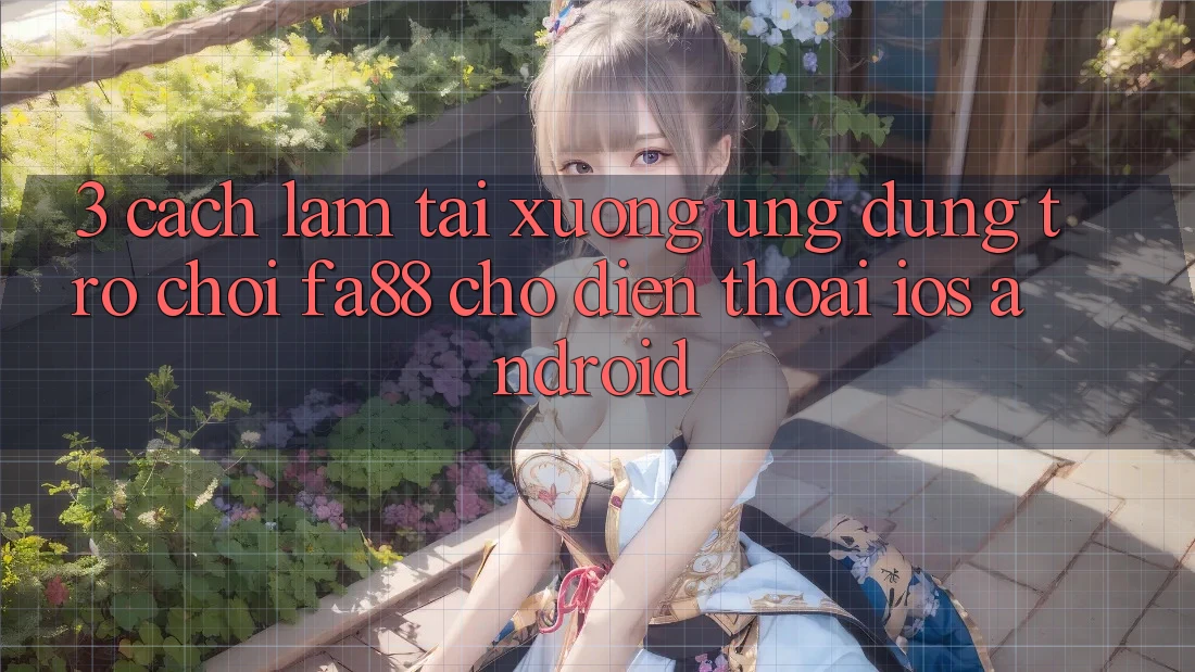 3. Cách làm Tải xuống Ứng Dụng Trò chơi FA88 Cho Điện Thoại (iOS & Android)