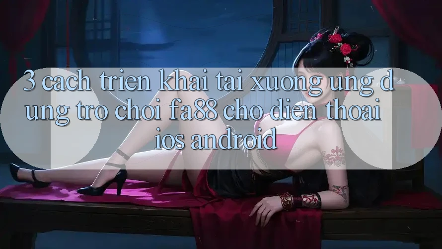 3. Cách triển khai Tải xuống Ứng Dụng Trò chơi FA88 Cho Điện Thoại (iOS & Android)