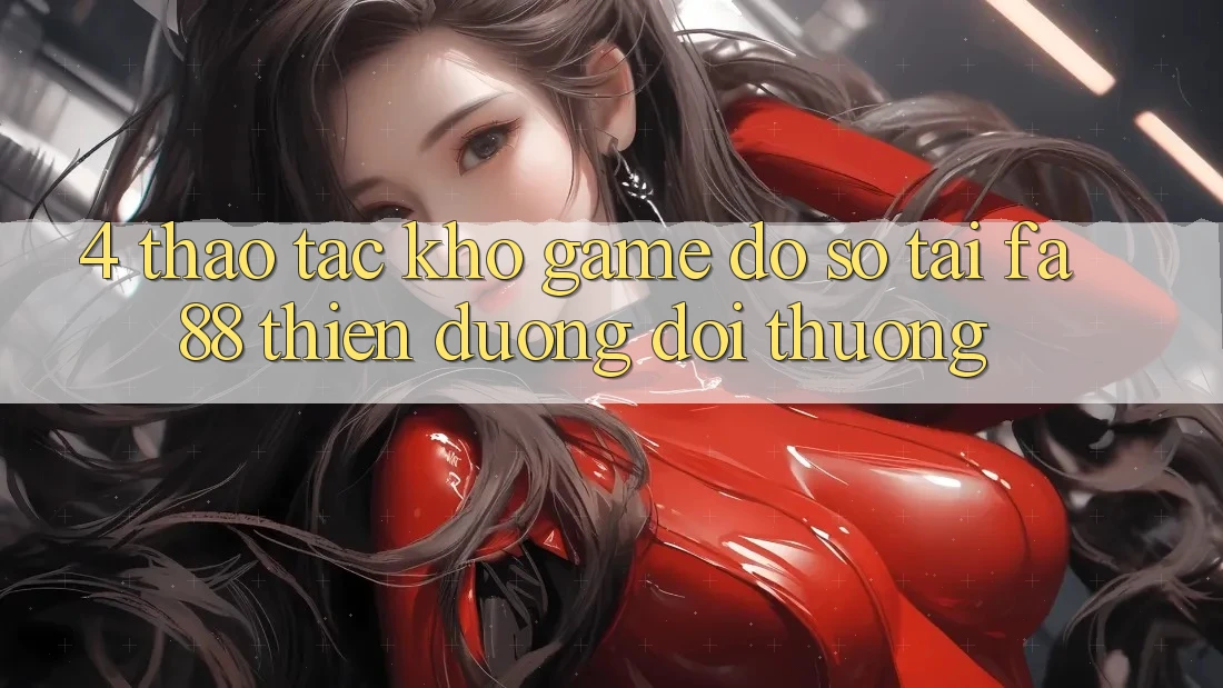 4. Thao tác Kho Game Đồ Sộ Tại FA88 - Thiên Đường Đổi Thưởng 4. Thao tác Kho Game Đồ Sộ Tại FA88 - Thiên Đường Đổi Thưởng