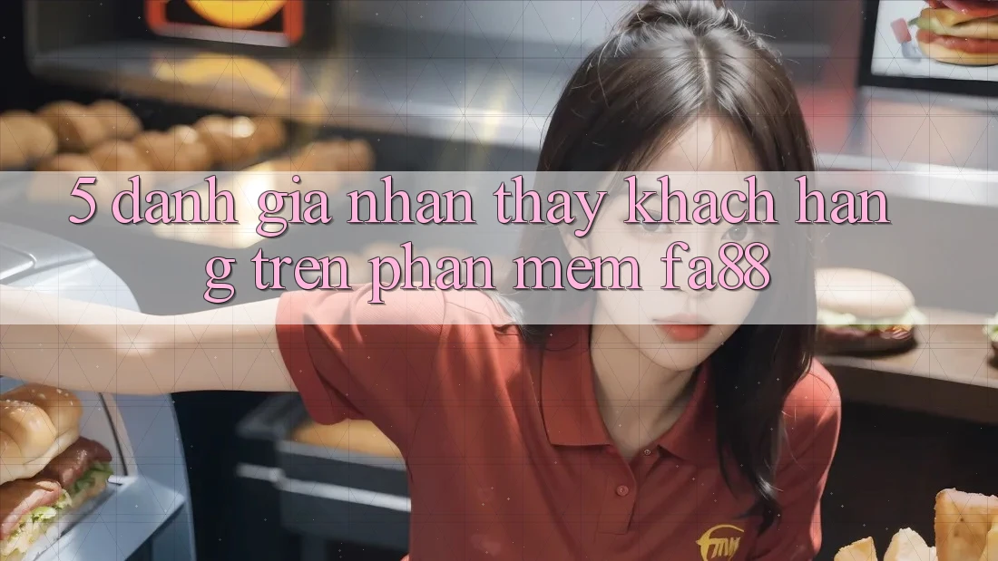 5. Đánh Giá Nhận thấy Khách hàng Trên Phần mềm FA88