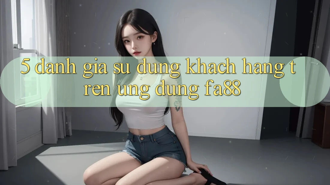 5. Đánh Giá Sử dụng Khách hàng Trên Ứng Dụng FA88 5. Đánh Giá Sử dụng Khách hàng Trên Ứng Dụng FA88