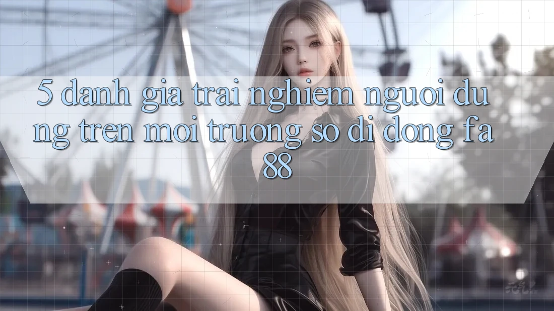 5. Đánh Giá Trải Nghiệm Người Dùng Trên Môi trường số di động FA88 5. Đánh Giá Trải Nghiệm Người Dùng Trên Môi trường số di động FA88