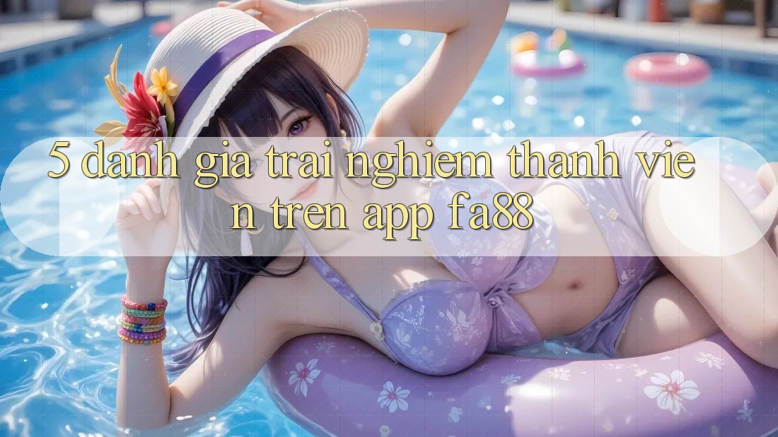 5. Đánh Giá Trải Nghiệm Thành viên Trên App FA88 5. Đánh Giá Trải Nghiệm Thành viên Trên App FA88