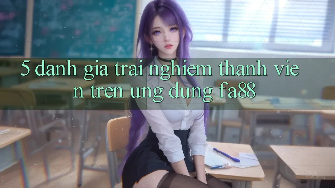 5. Đánh Giá Trải Nghiệm Thành viên Trên Ứng Dụng FA88 5. Đánh Giá Trải Nghiệm Thành viên Trên Ứng Dụng FA88