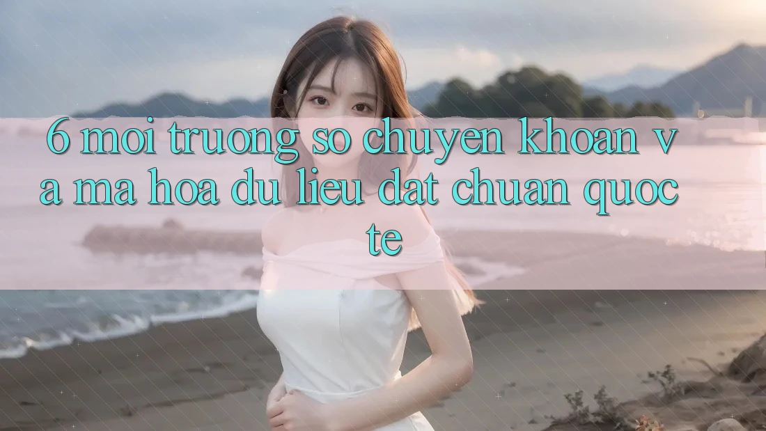 6. Môi trường số Chuyển khoản Và Mã hóa dữ liệu Đạt Chuẩn Quốc Tế 6. Môi trường số Chuyển khoản Và Mã hóa dữ liệu Đạt Chuẩn Quốc Tế