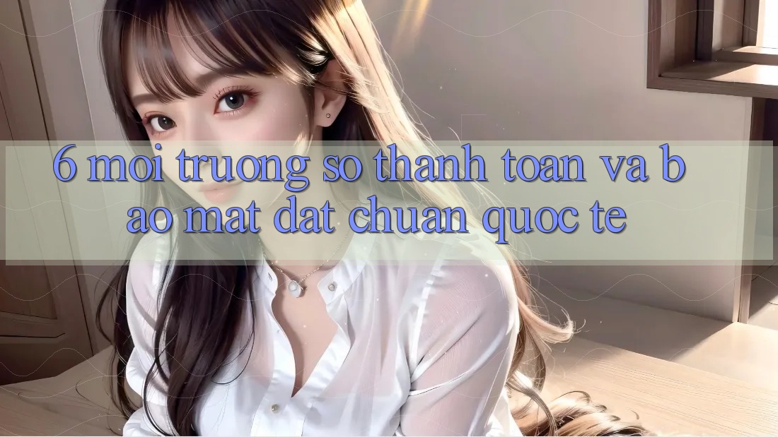 6. Môi trường số Thanh Toán Và Bảo Mật Đạt Chuẩn Quốc Tế 6. Môi trường số Thanh Toán Và Bảo Mật Đạt Chuẩn Quốc Tế