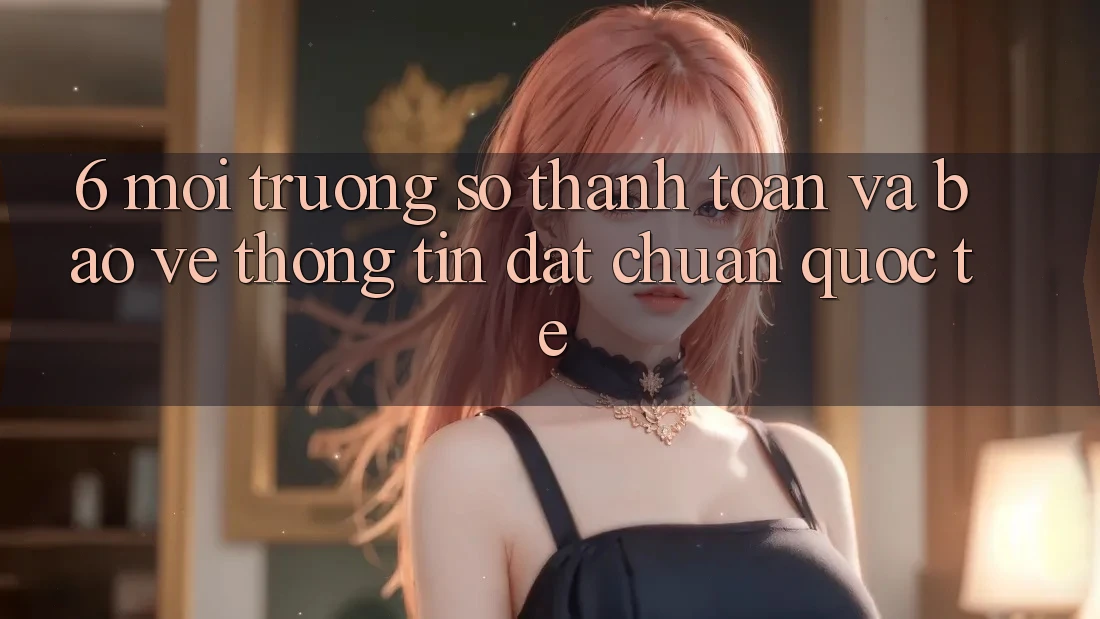 6. Môi trường số Thanh Toán Và Bảo vệ thông tin Đạt Chuẩn Quốc Tế 6. Môi trường số Thanh Toán Và Bảo vệ thông tin Đạt Chuẩn Quốc Tế