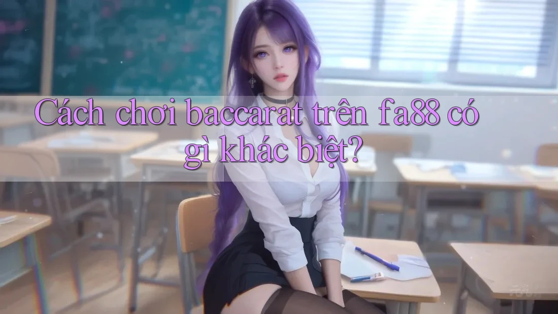 Cách chơi baccarat trên fa88 có gì khác biệt? Cách chơi baccarat trên fa88 có gì khác biệt?