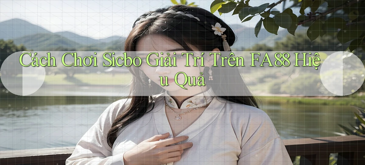 cách chơi sicbo giải trí trên fa88 hiệu quả