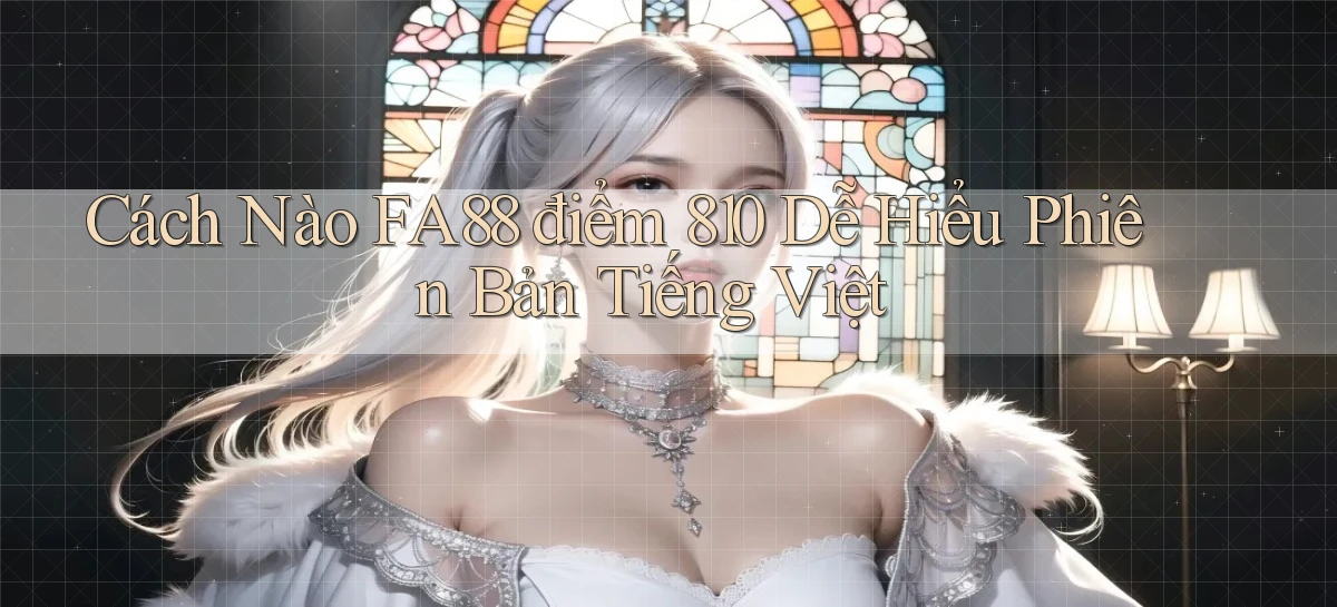 Cách nào fa88 điểm 810 dễ hiểu phiên bản tiếng Việt