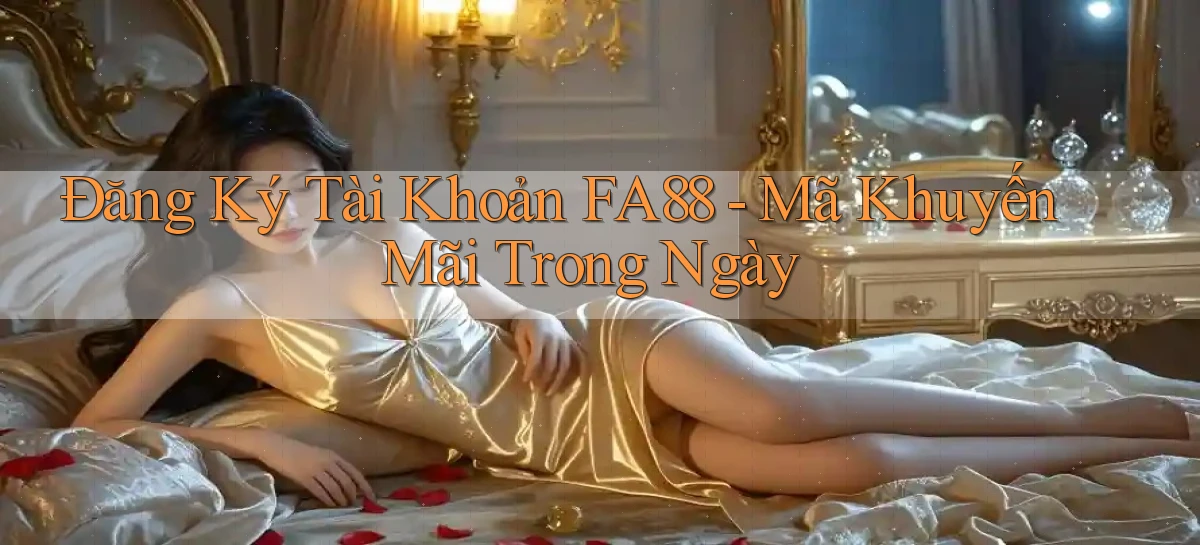đăng ký tài khoản fa88 mã khuyến mãi trong ngày