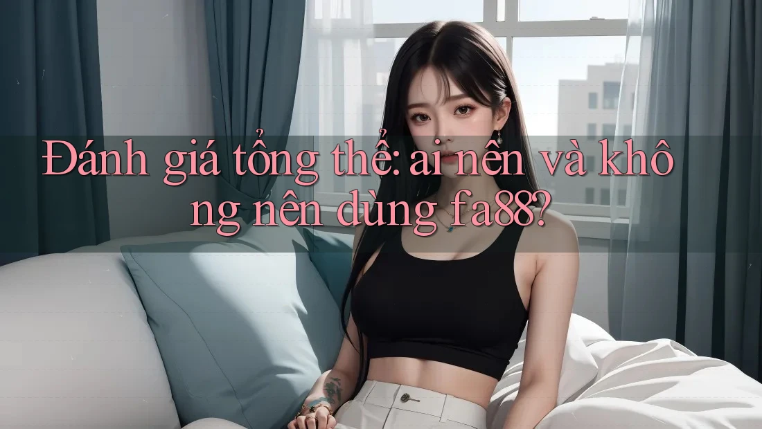 Đánh giá tổng thể: ai nên và không nên dùng fa88?