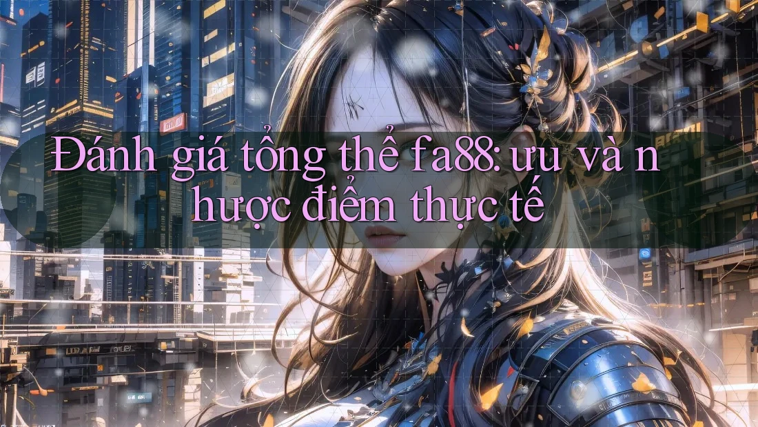 Đánh giá tổng thể fa88: ưu và nhược điểm thực tế Đánh giá tổng thể fa88: ưu và nhược điểm thực tế