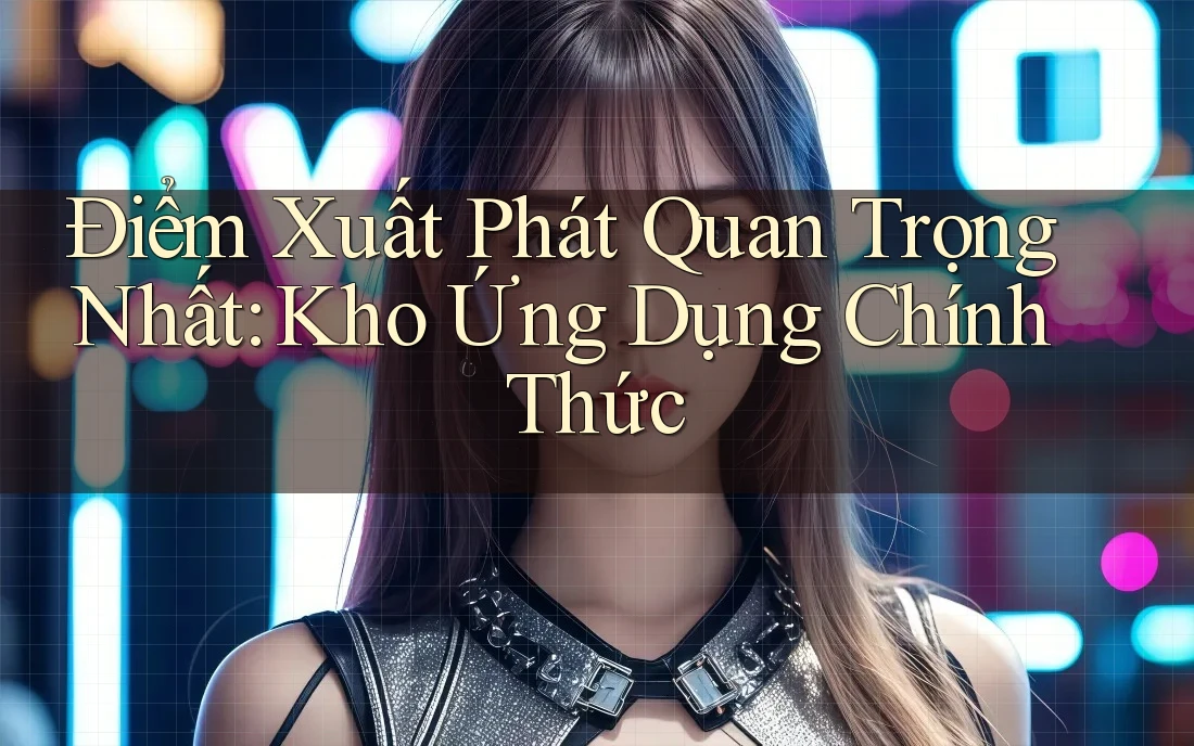 Điểm Xuất Phát Quan Trọng Nhất: Kho Ứng Dụng Chính Thức