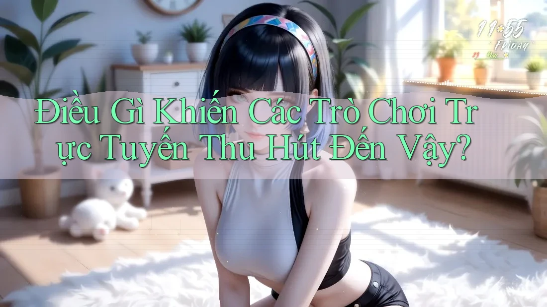 Điều Gì Khiến Các Trò Chơi Trực Tuyến Thu Hút Đến Vậy?