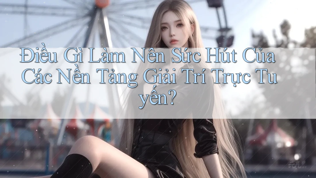 Điều Gì Làm Nên Sức Hút Của Các Nền Tảng Giải Trí Trực Tuyến? Điều Gì Làm Nên Sức Hút Của Các Nền Tảng Giải Trí Trực Tuyến?