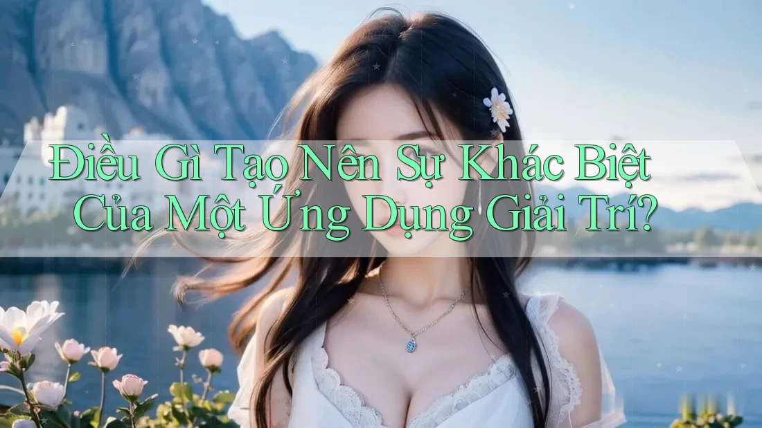 Điều Gì Tạo Nên Sự Khác Biệt Của Một Ứng Dụng Giải Trí? Điều Gì Tạo Nên Sự Khác Biệt Của Một Ứng Dụng Giải Trí?