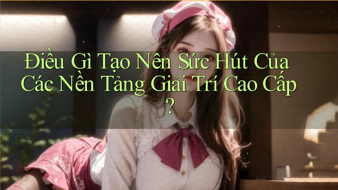 Điều Gì Tạo Nên Sức Hút Của Các Nền Tảng Giải Trí Cao Cấp? Điều Gì Tạo Nên Sức Hút Của Các Nền Tảng Giải Trí Cao Cấp?