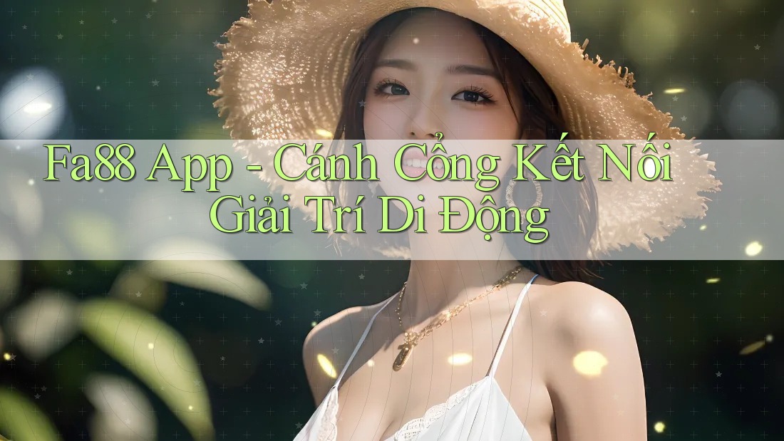 Fa88 App - Cánh Cổng Kết Nối Giải Trí Di Động Fa88 App - Cánh Cổng Kết Nối Giải Trí Di Động