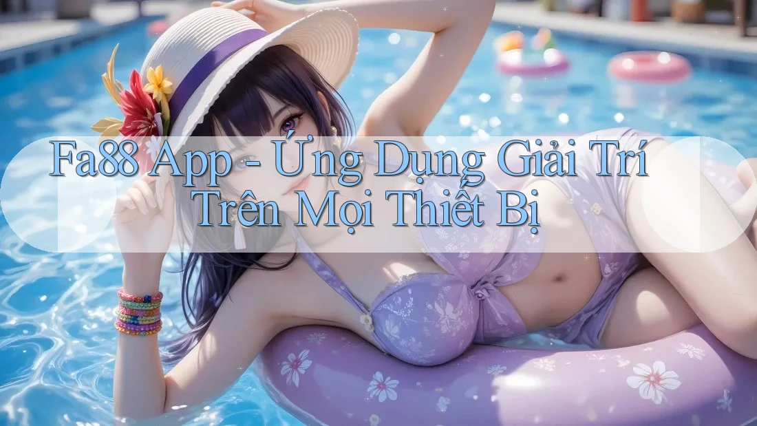Fa88 App - Ứng Dụng Giải Trí Trên Mọi Thiết Bị