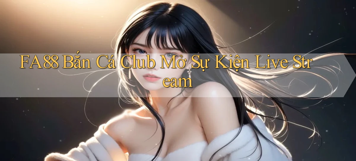 fa88  bắn cá club mở sự kiện live stream