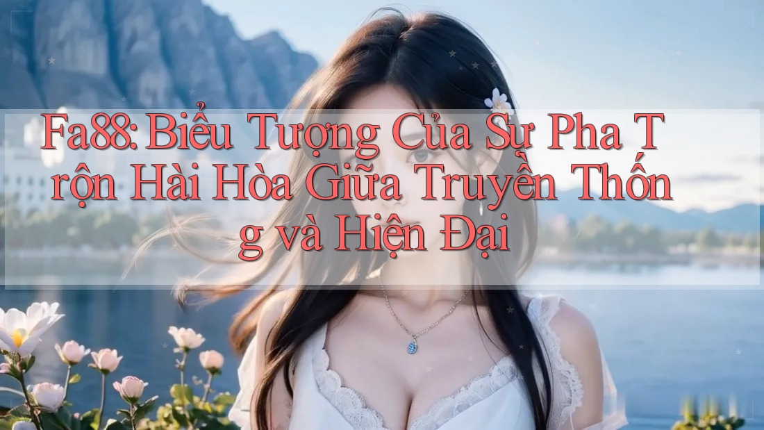 Fa88: Biểu Tượng Của Sự Pha Trộn Hài Hòa Giữa Truyền Thống và Hiện Đại Fa88: Biểu Tượng Của Sự Pha Trộn Hài Hòa Giữa Truyền Thống và Hiện Đại