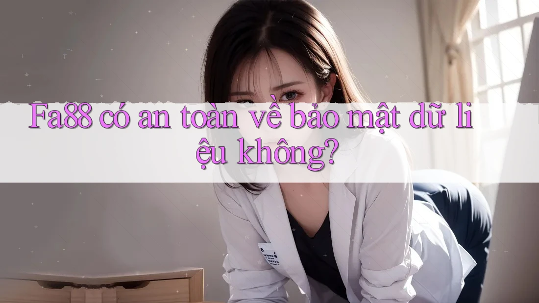 Fa88 có an toàn về bảo mật dữ liệu không?