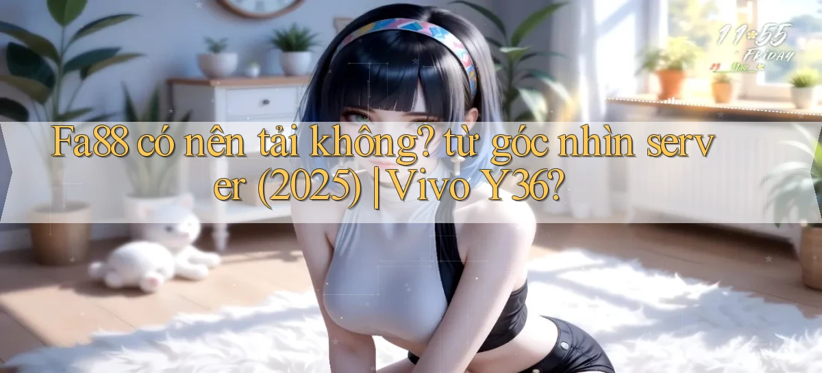 Fa88 có nên tải không từ góc nhìn server (2025) Vivo Y36