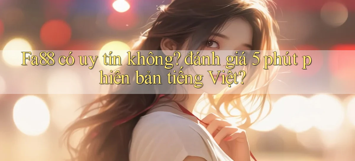Fa88 có uy tín không đánh giá 5 phút phiên bản tiếng Việt