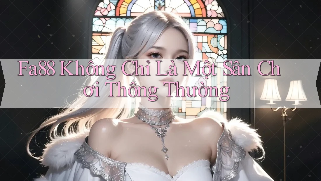 Fa88 Không Chỉ Là Một Sân Chơi Thông Thường Fa88 Không Chỉ Là Một Sân Chơi Thông Thường