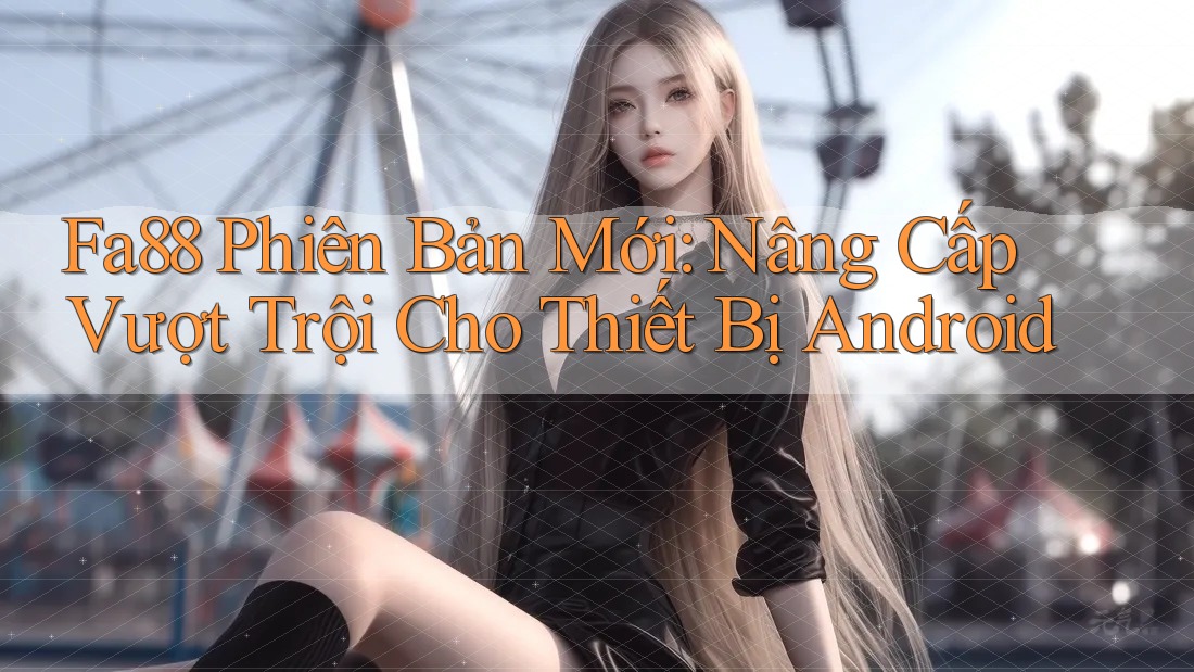 Fa88 Phiên Bản Mới: Nâng Cấp Vượt Trội Cho Thiết Bị Android