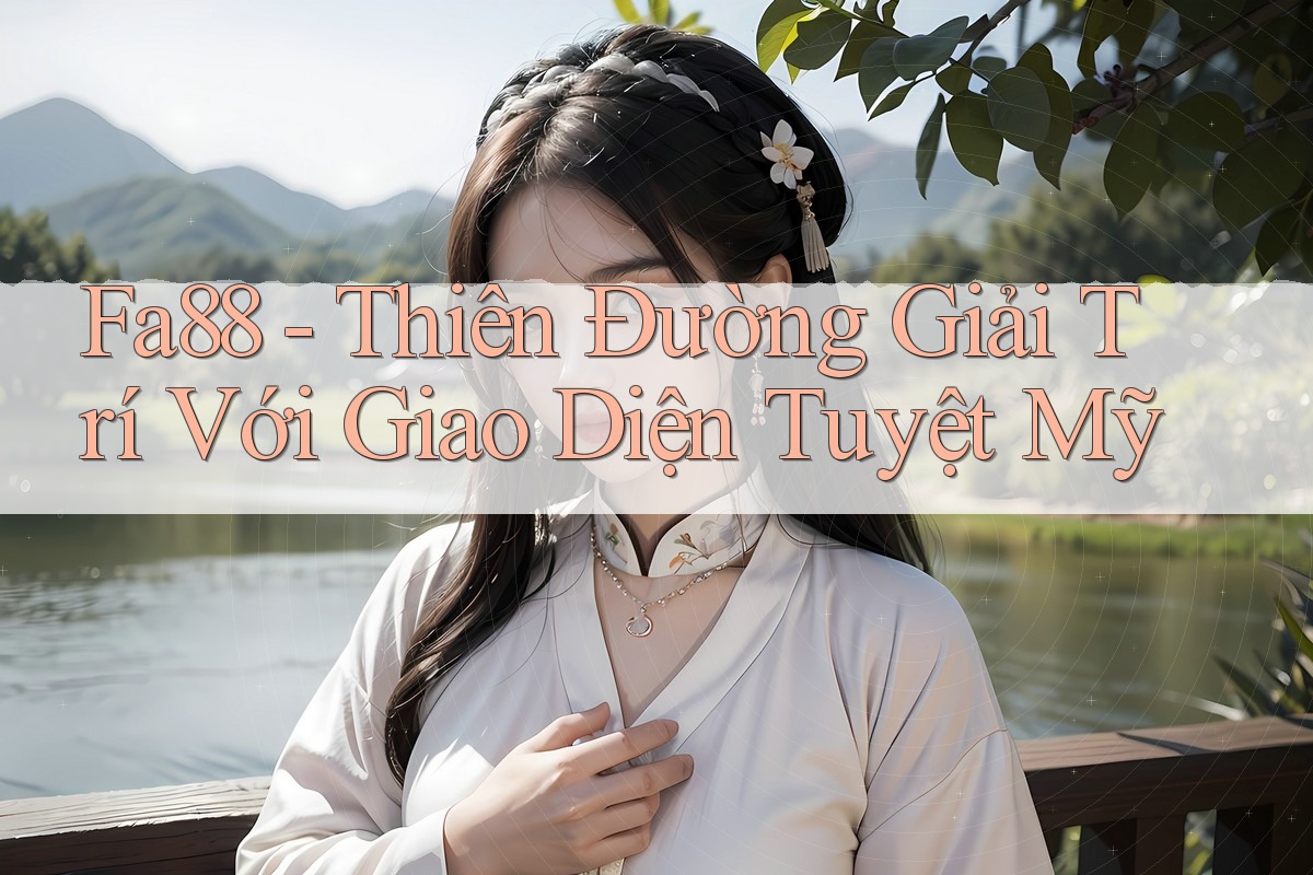 Fa88 - Thiên Đường Giải Trí Với Giao Diện Tuyệt Mỹ Fa88 - Thiên Đường Giải Trí Với Giao Diện Tuyệt Mỹ