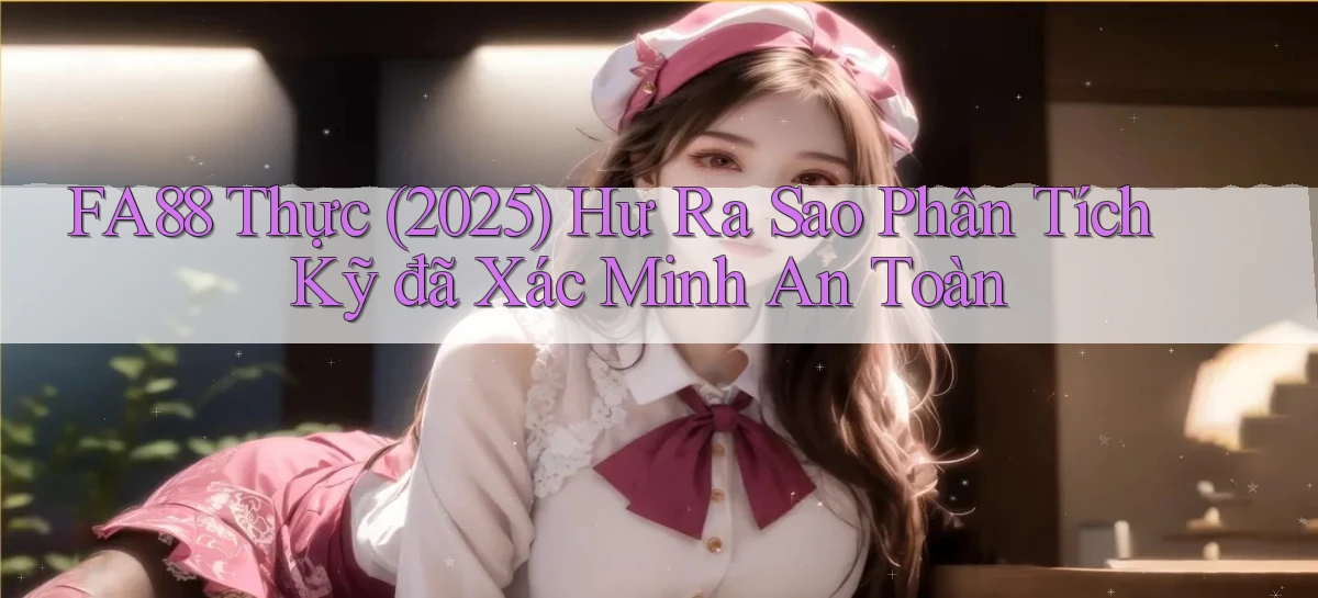 fa88 thực (2025) hư ra sao phân tích kỹ đã xác minh an toàn