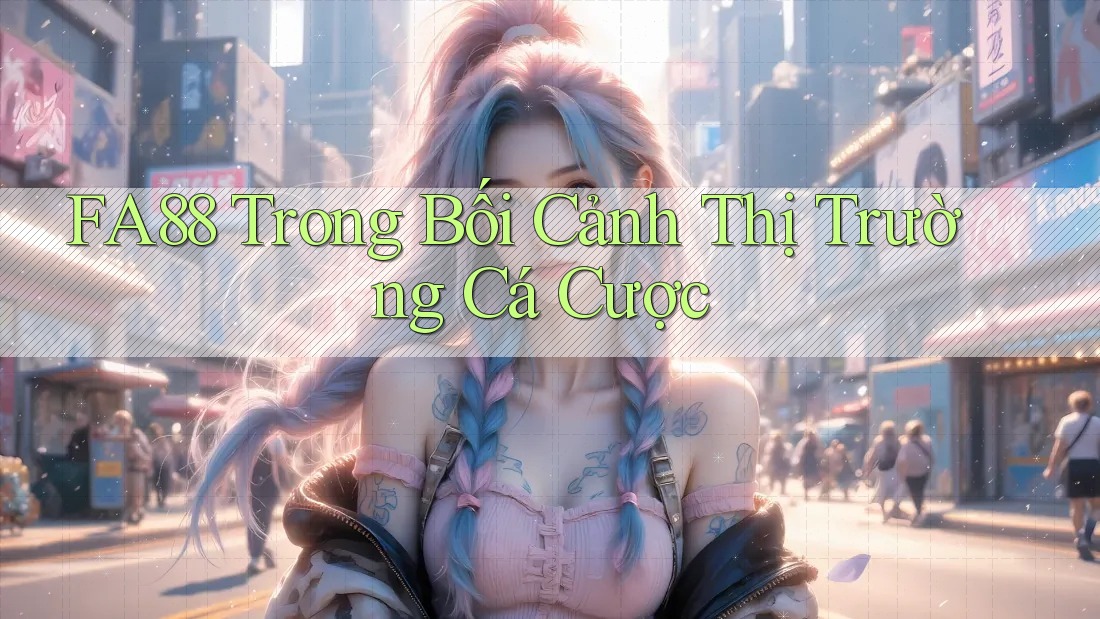 FA88 Trong Bối Cảnh Thị Trường Cá Cược