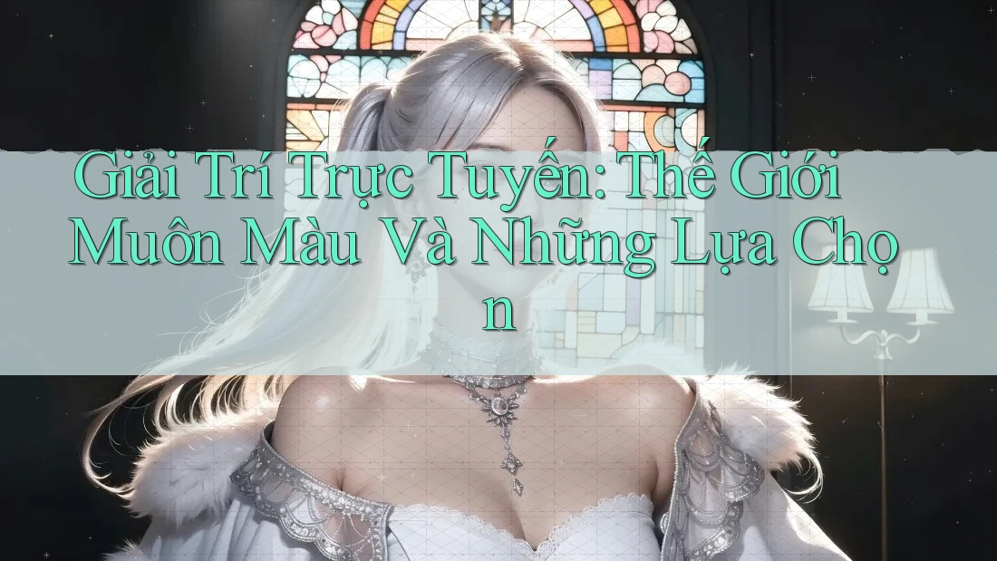 Giải Trí Trực Tuyến: Thế Giới Muôn Màu Và Những Lựa Chọn Giải Trí Trực Tuyến: Thế Giới Muôn Màu Và Những Lựa Chọn