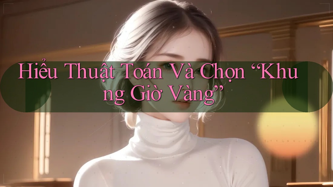 Hiểu Thuật Toán Và Chọn “Khung Giờ Vàng” Hiểu Thuật Toán Và Chọn “Khung Giờ Vàng”