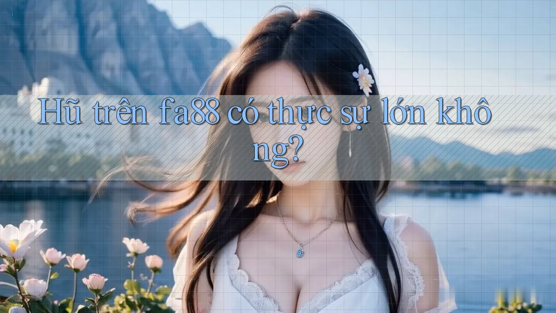 Hũ trên fa88 có thực sự lớn không?