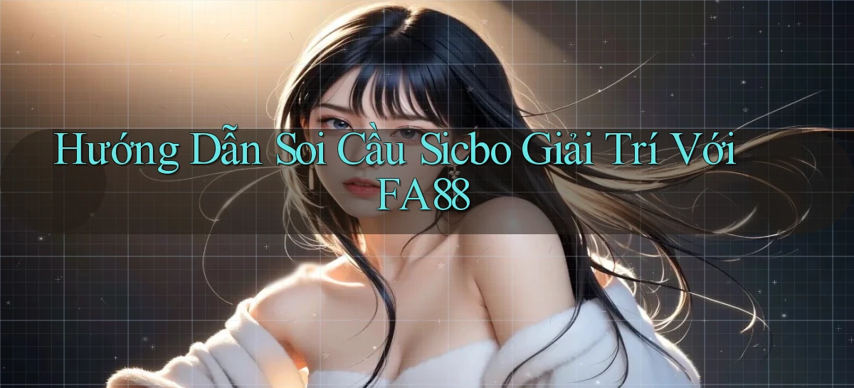 hướng dẫn soi cầu sicbo giải trí với fa88