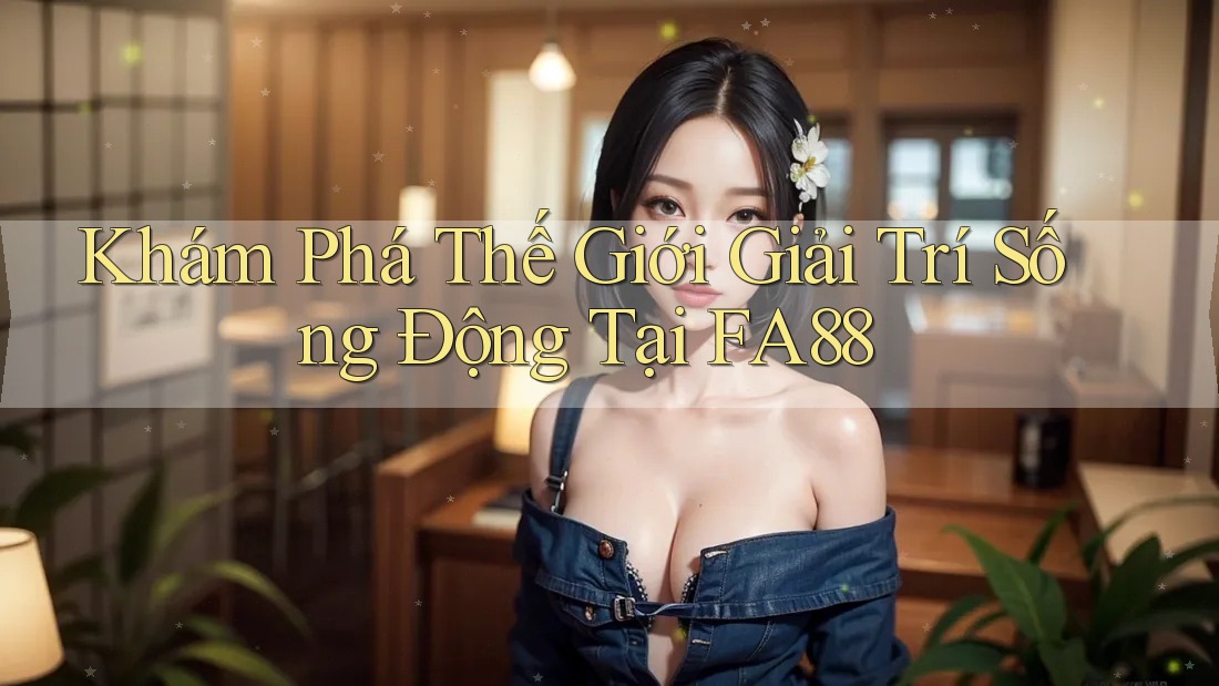 Khám Phá Thế Giới Giải Trí Sống Động Tại FA88