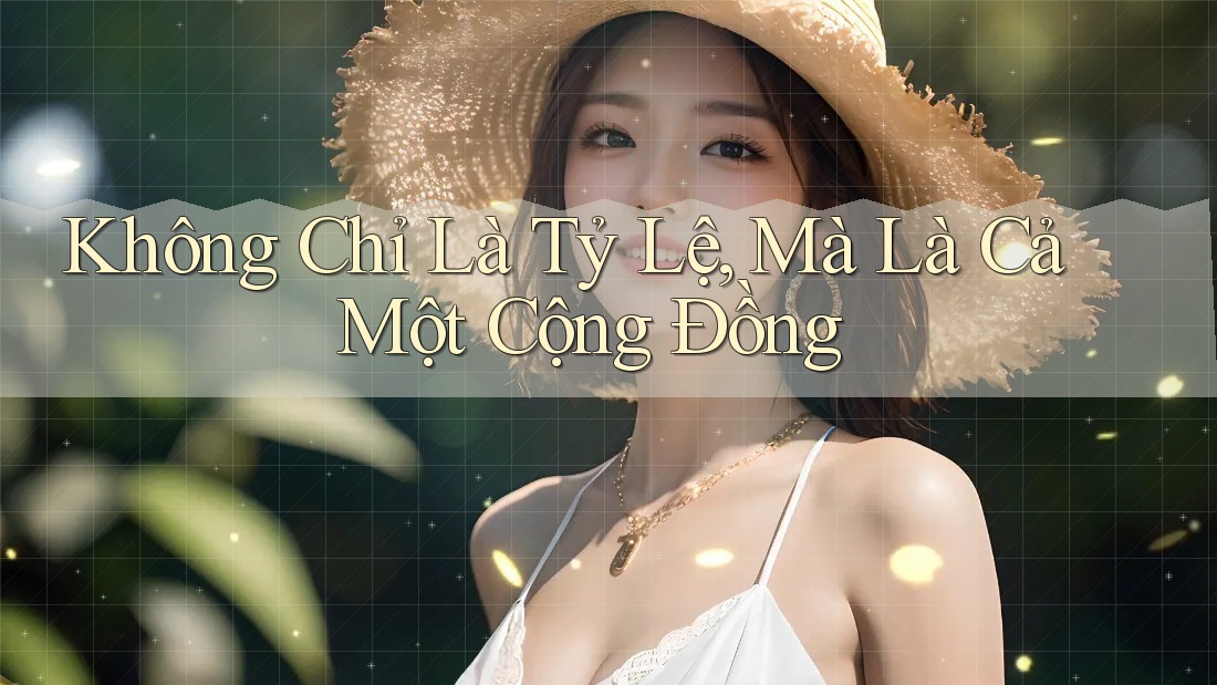 Không Chỉ Là Tỷ Lệ, Mà Là Cả Một Cộng Đồng