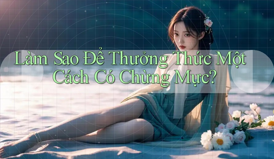 Làm Sao Để Thưởng Thức Một Cách Có Chừng Mực? Làm Sao Để Thưởng Thức Một Cách Có Chừng Mực?
