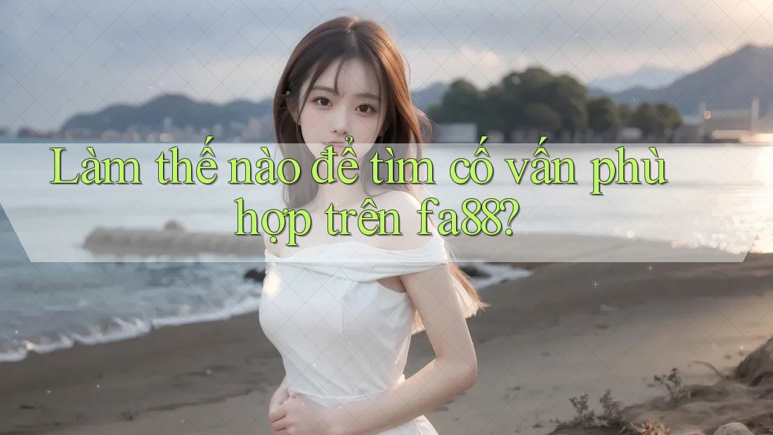 Làm thế nào để tìm cố vấn phù hợp trên fa88? Làm thế nào để tìm cố vấn phù hợp trên fa88?