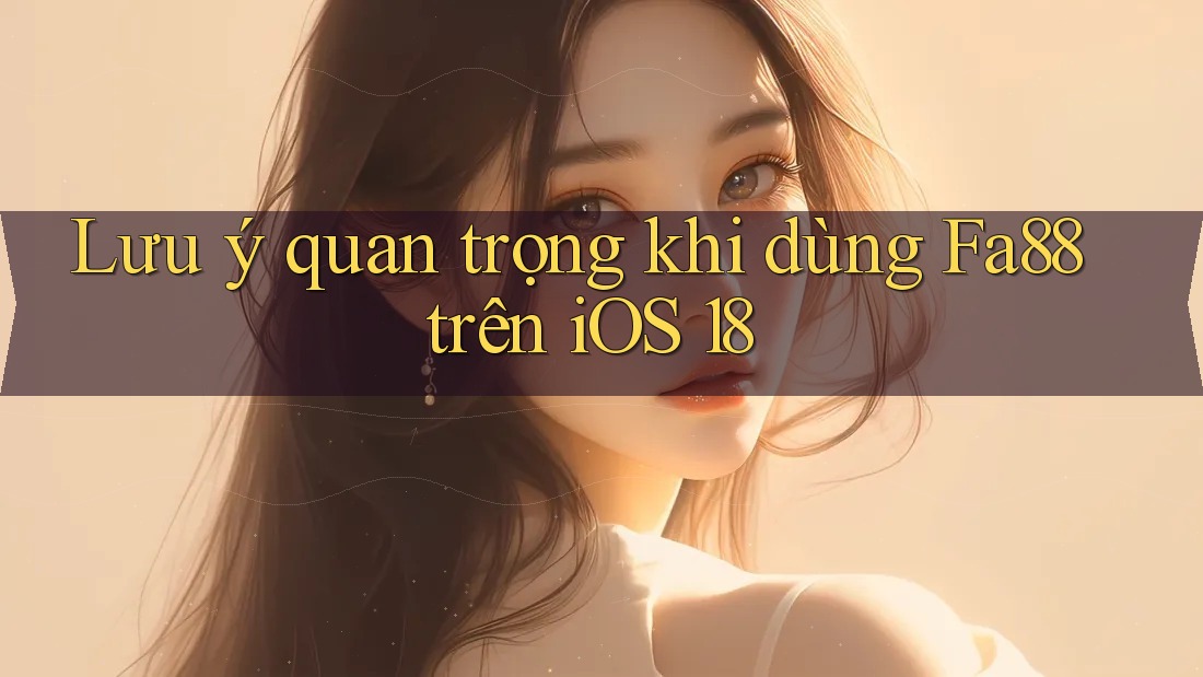 Lưu ý quan trọng khi dùng Fa88 trên iOS 18 Lưu ý quan trọng khi dùng Fa88 trên iOS 18