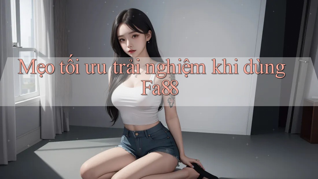 Mẹo tối ưu trải nghiệm khi dùng Fa88